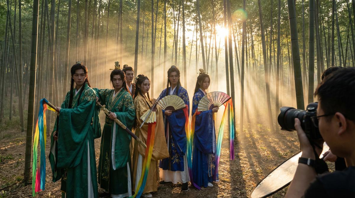 小马拉大车美少女写真